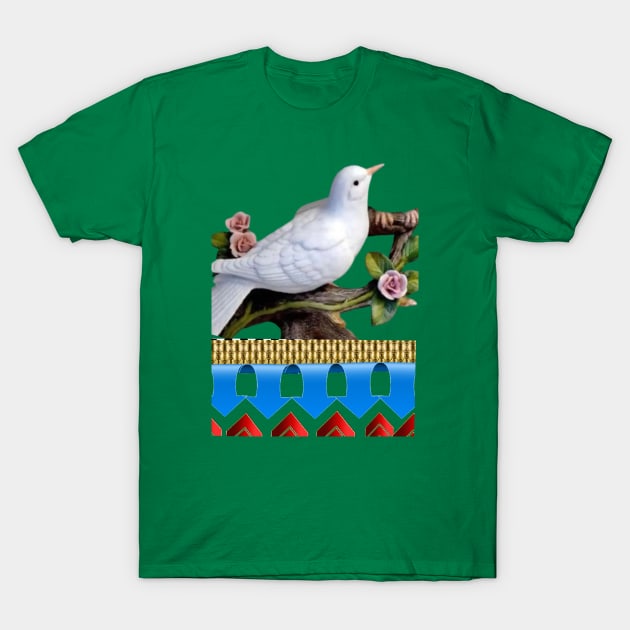 bird art T-Shirt by Dilhani